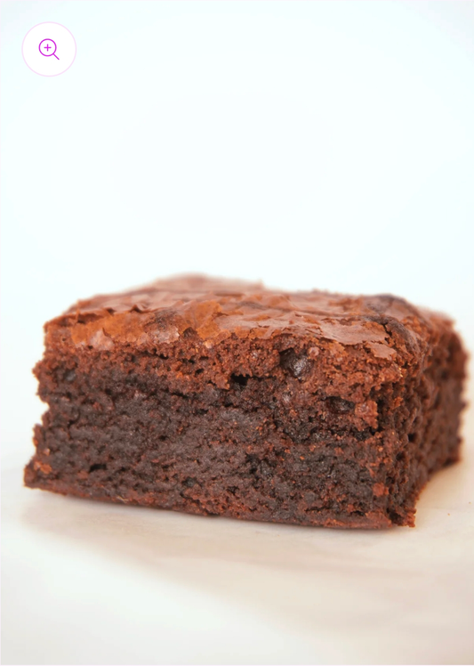 4 Thick Fudge Brownies - Free Delivery!