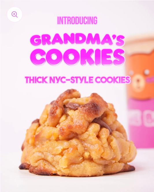 2 NYC Grandma's Cookies (Brown Chocolate Filled)