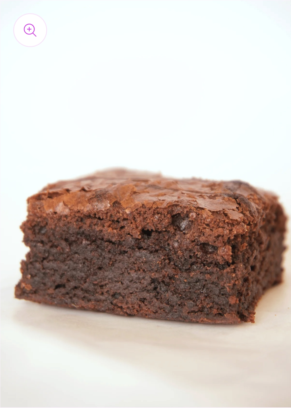 4 Thick Fudge Brownies - Free Delivery!